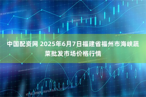 中国配资网 2025年6月7日福建省福州市海峡蔬菜批发市场价格行情