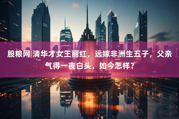 股粮网 清华才女王丽红，远嫁非洲生五子，父亲气得一夜白头，如今怎样？
