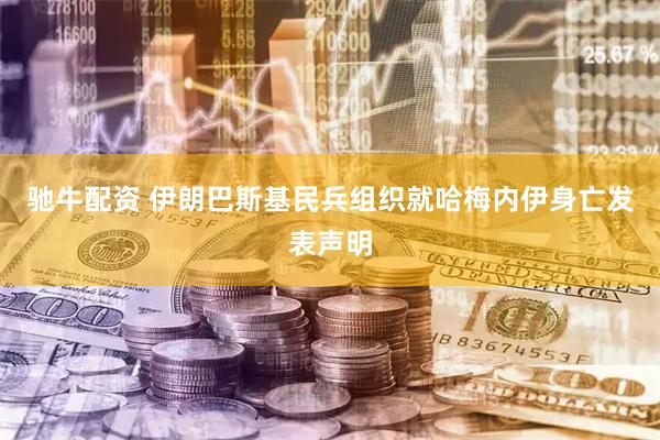 驰牛配资 伊朗巴斯基民兵组织就哈梅内伊身亡发表声明