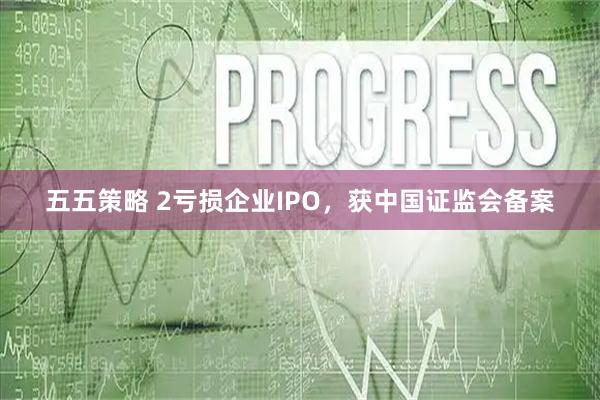 五五策略 2亏损企业IPO，获中国证监会备案